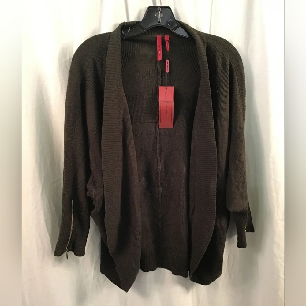 Women's Love Scarlett Open Front Cardigan Vine Green